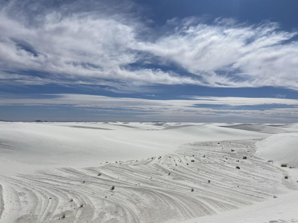 White Sands National Park New Mexico wallpaper