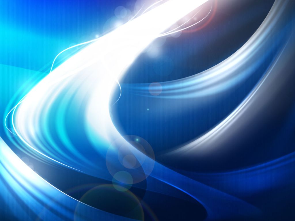 White Waves of Blue Abstract S wallpaper