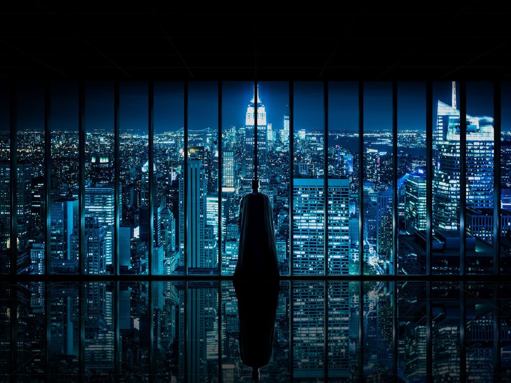 Window to Gotham wallpaper