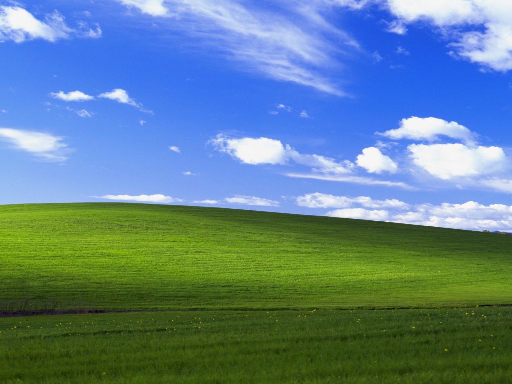 Windows XP Pixel Sort wallpaper