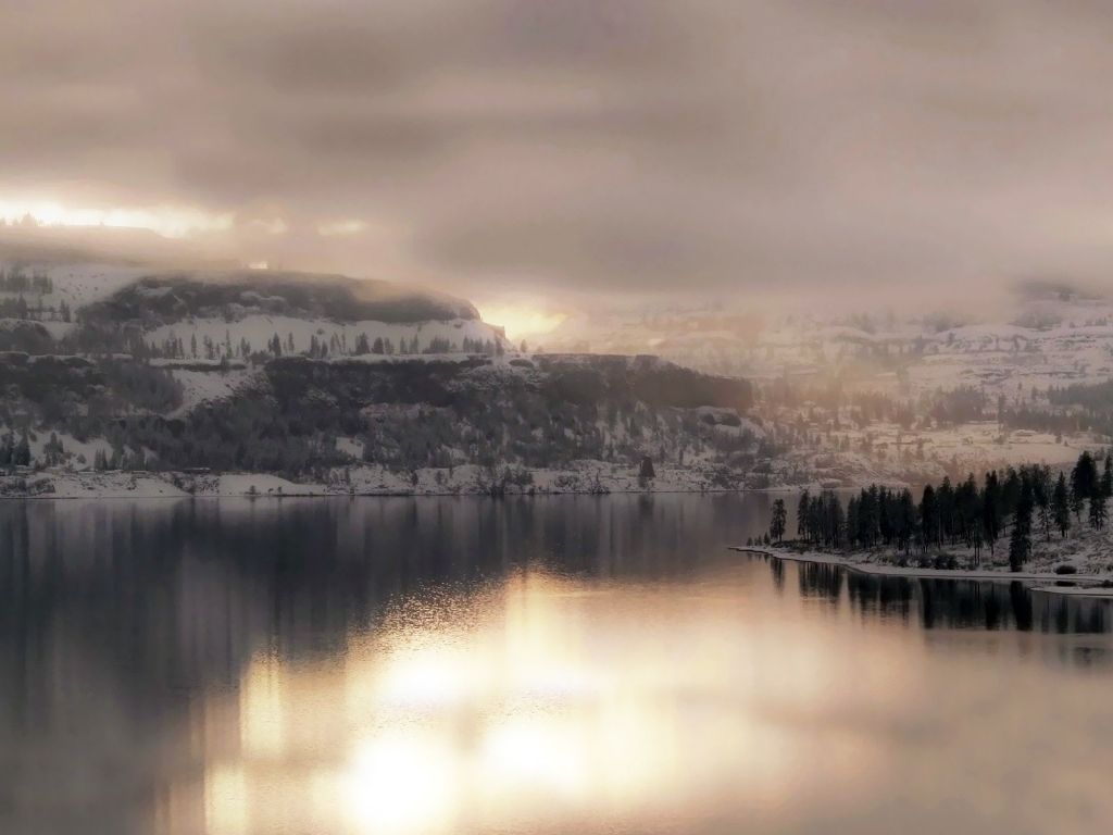 Winter Landscape 15400 wallpaper