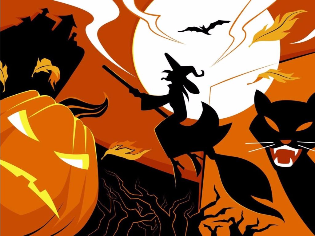 Witches Night Happy Halloween wallpaper