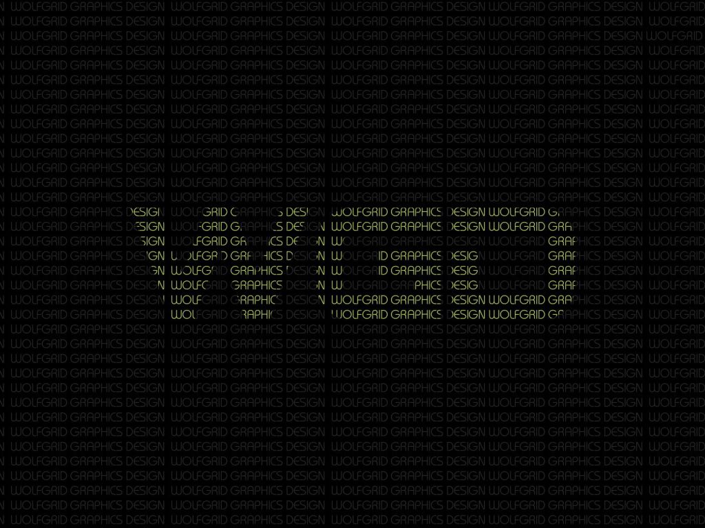 WolfGrid Text wallpaper