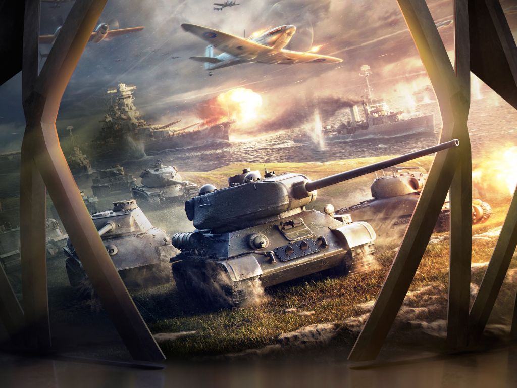 World of Tanks Blitz HD 4K wallpaper
