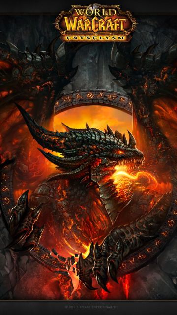 World Of Warcraft Cataclysm Wow Dragon Hd wallpaper in 360x640 resolution
