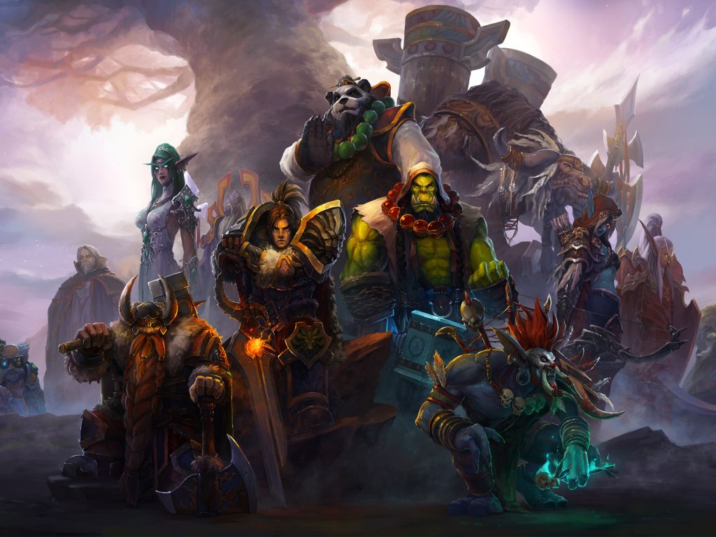 World of Warcraft Characters 4K wallpaper