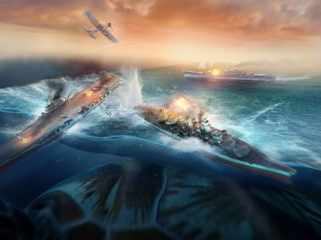 World of Warships 4K wallpaper