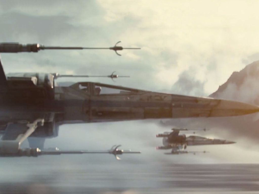 XWing Fighter Star Wars The Force Awakens wallpaper