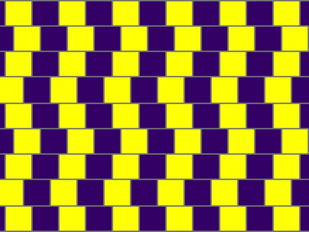 Yellow and Purple Stripes wallpaper