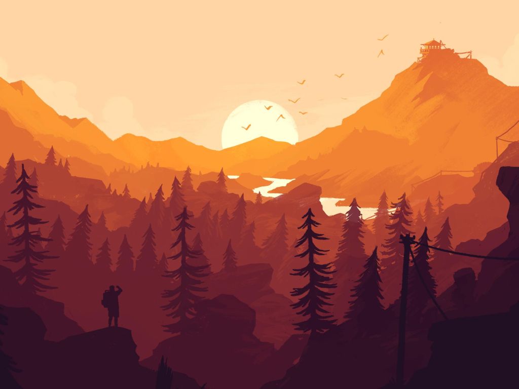 Yet Another Firewatch wallpaper