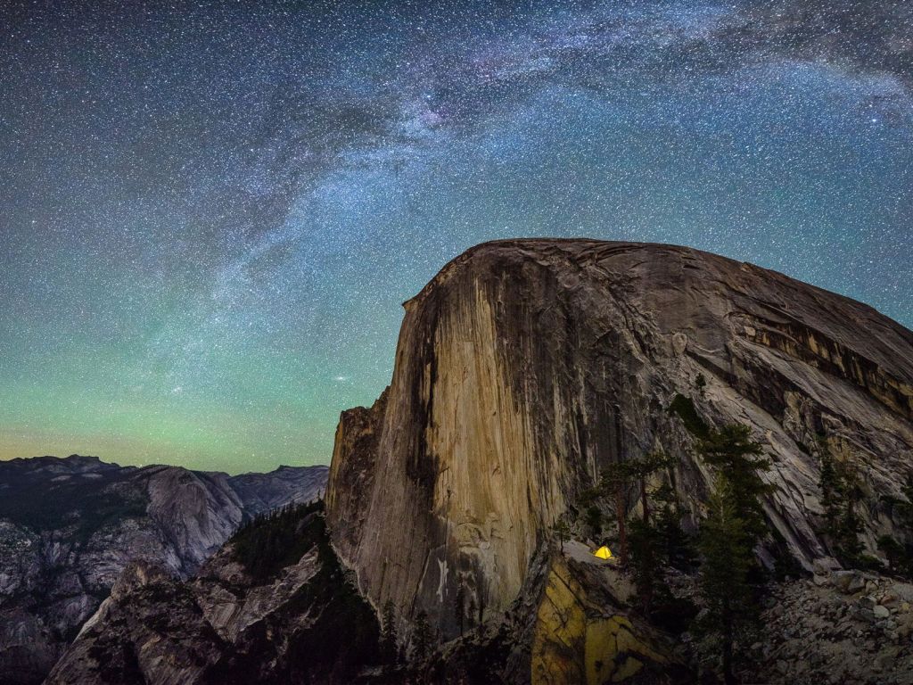 Yosemite Camp wallpaper