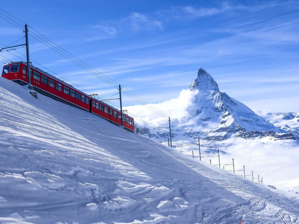 Zermatt Train wallpaper
