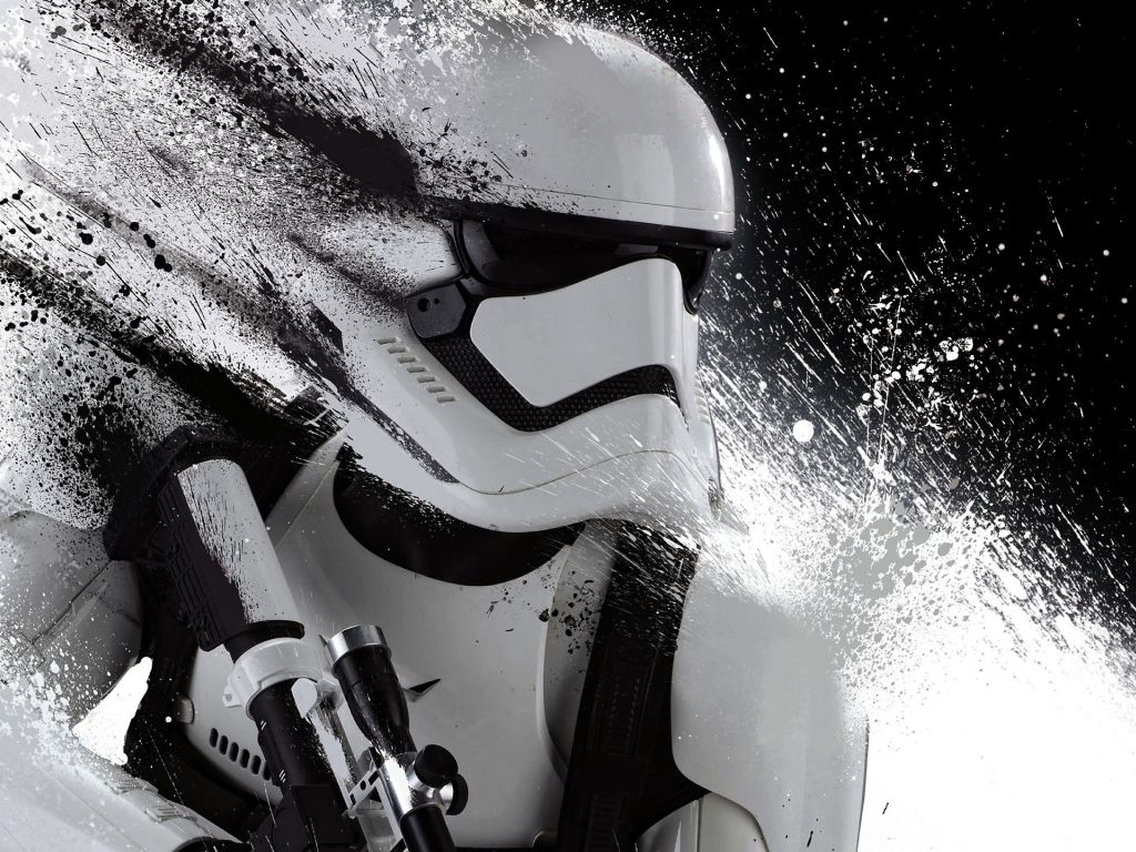 Abstract Clone Trooper From Play wallpaper